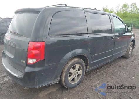 2012 Dodge Grand Caravan Sxt из США, поврежденный, VIN 2C4RDGCG8CR224270